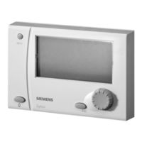 Siemens RMZ791 Kurzanleitung