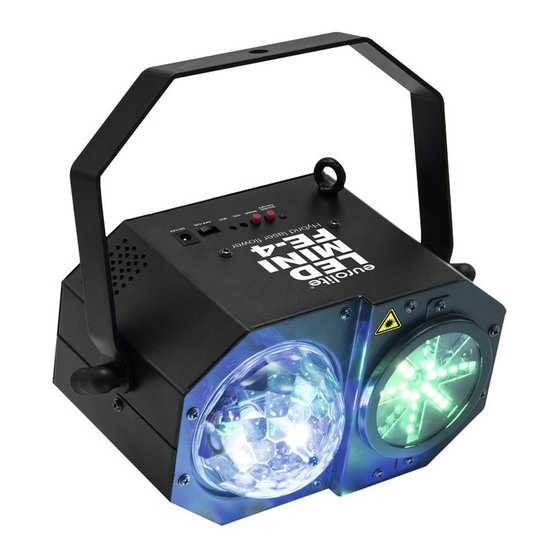 EuroLite LED MINI FE -4 Handbücher