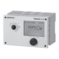 Samson Trovis 5578-E Einbau- Und Bedienungsanleitung