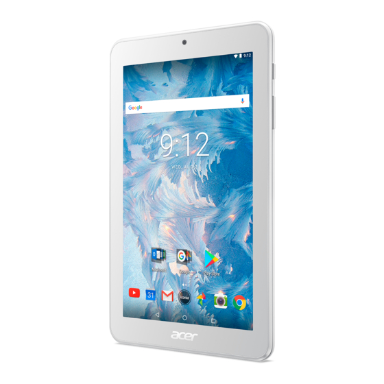 Acer Iconia One 7 Handbücher