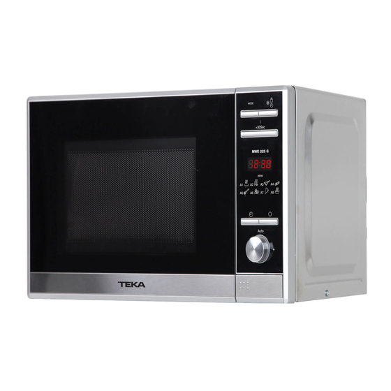 Teka MWE 225 G Handbücher
