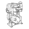 Motoren HATZ Diesel E80G Betrieb - Reparatur