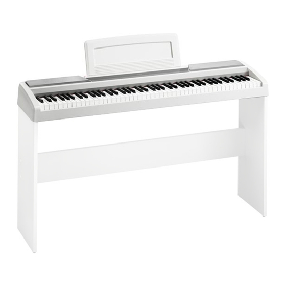 Korg SP-170S Handbücher