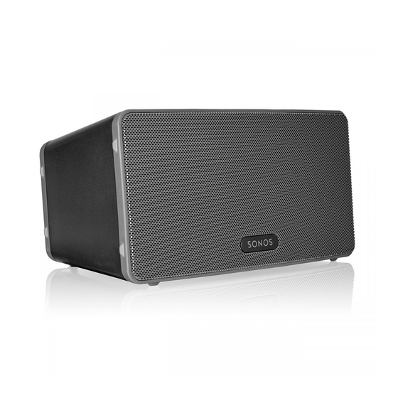 Sonos PLAY:3 Handbücher