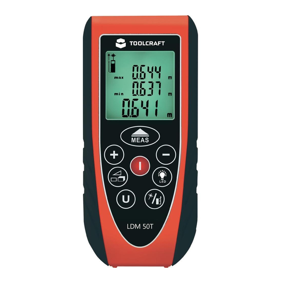 TOOLCRAFT LDM 50 T Handbücher