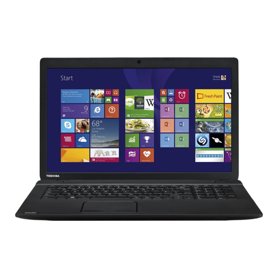 Toshiba C70D-B Handbücher