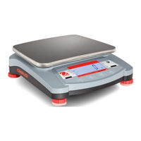 OHAUS Navigator NVT3201 Bedienungsanleitung
