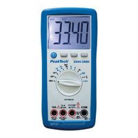 Peaktech 3340 Bedienungsanleitung