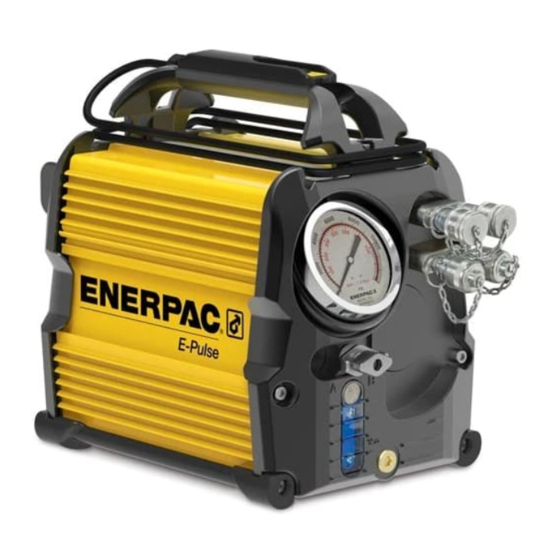 Enerpac E Serie Handbücher