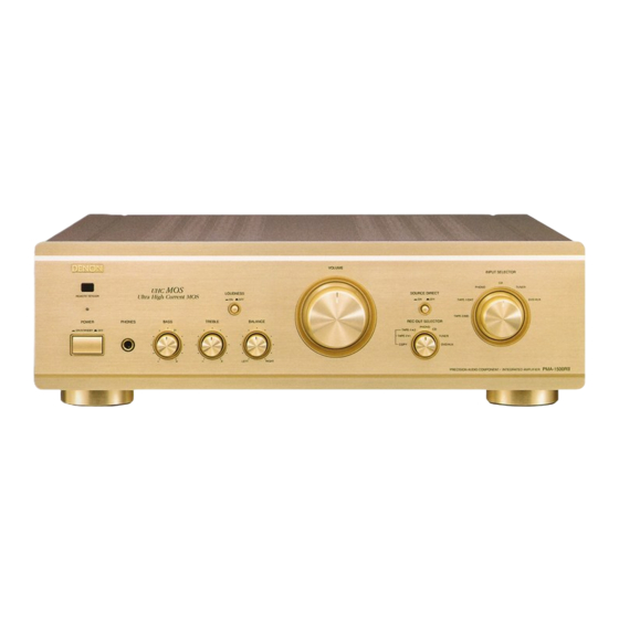 Denon PMA-1500RII Handbücher
