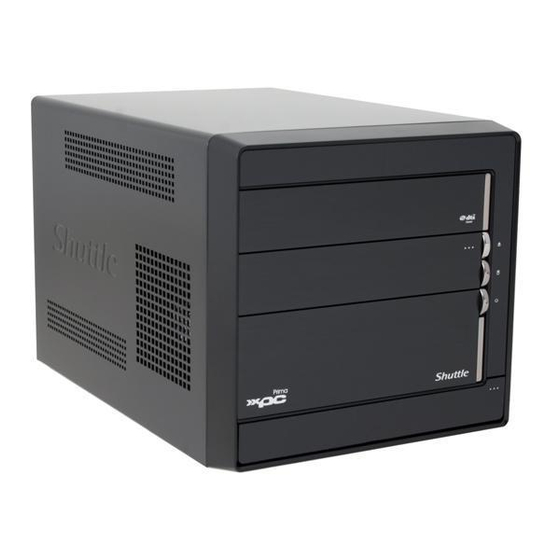 Shuttle SX38P2 Pro Handbücher
