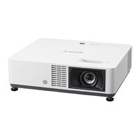 Sony VPL-CWZ10 Installationsanleitung