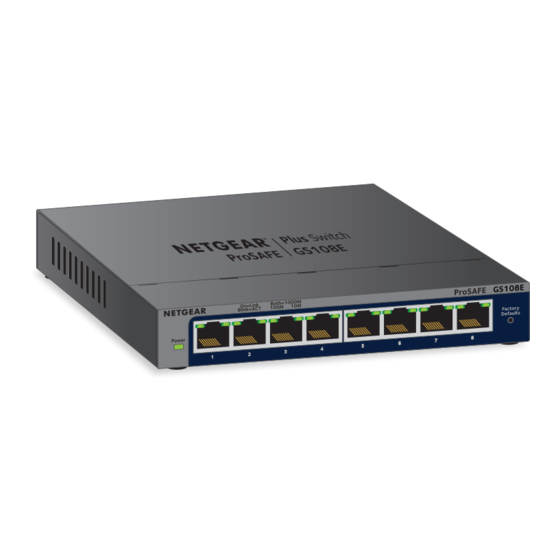 NETGEAR GS108Ev3 Handbücher