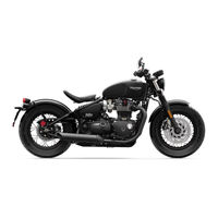 Triumph Bonneville Bobber Benutzerhandbuch