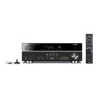 Yamaha RX-V471 Bedienungsanleitung