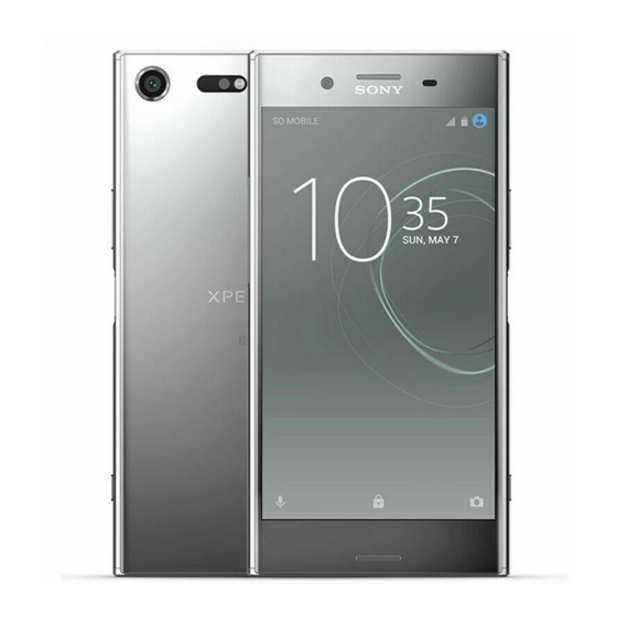 Sony Xperia XZ Premium Handbücher
