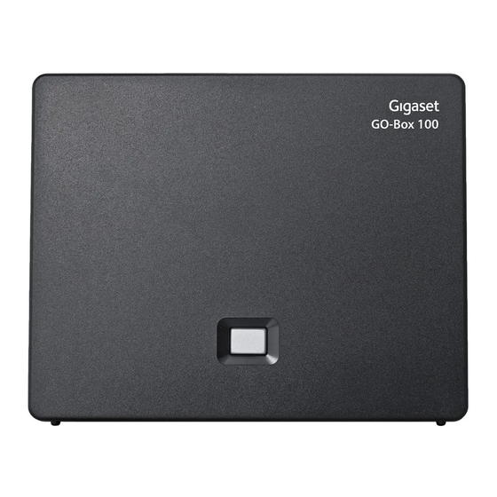 Gigaset GO-Box 100 Handbücher
