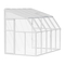 Gewächshaus-Kits Palram SUNROOM 6 Bedienungsanleitung
