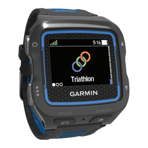 Garmin Forerunner 920XT Handbücher