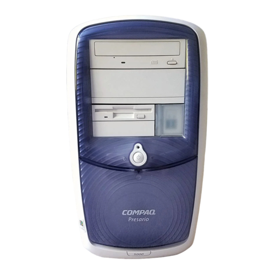 Compaq Presario 5000 Handbücher