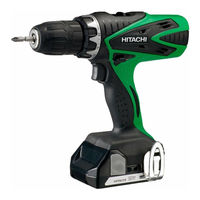 Hitachi dv 18dsfl Bedienungsanleitung