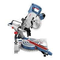 Bosch GCM Professional 80SJ Originalbetriebsanleitung