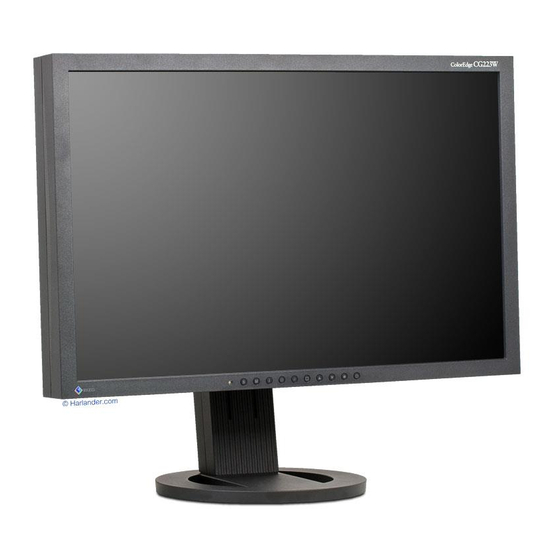 Eizo ColorEdge CG223W Handbücher