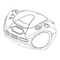 CD-Player SOUNDMASTER SCD-2500 MP3 Bedienungsanleitung