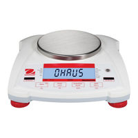 Ohaus Navigator Bedienungsanleitung
