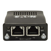 Eaton PowerXL DX-NET-MODBUSTCP-2 Montageanweisung