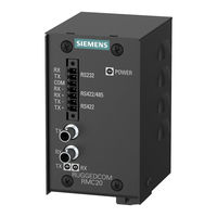 Siemens SIMATIC NET Betriebs- Und Montagehandbuch