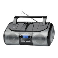 Aeg SR 4357 BT Bedienungsanleitung