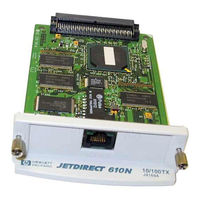 hp jetdirect 615n Installationsanleitung