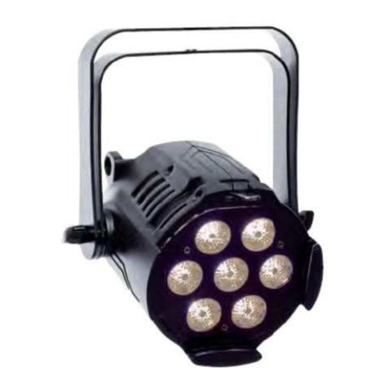 Ignition Mini Studio PAR 7 X 4W RGBW Handbücher