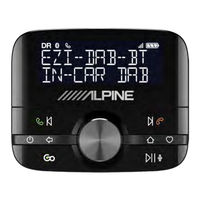 Alpine EZi-DAB-BT Bedienungsanleitung