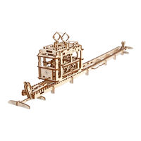 Ugears Strassenbahn mit Gleisen Aufbauanleitung