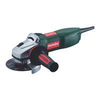 Metabo W 7-100 Gebrauchsanleitung