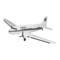 Flugzeugmodellen protech Douglas DC3 Bauplan