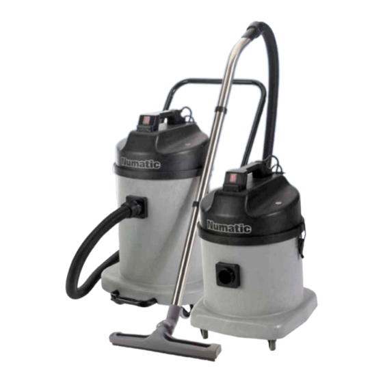 Numatic NDS 570 Handbücher