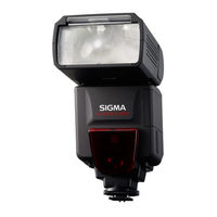 Sigma EF-610 DG ST Bedienungsanleitung