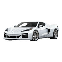 Chevrolet CORVETTE 2025 Betriebsanleitung