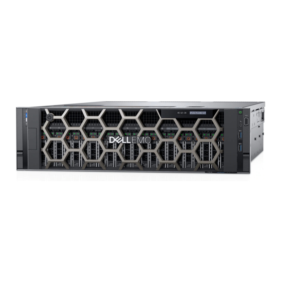 Dell EMC PowerEdge R940 Handbücher