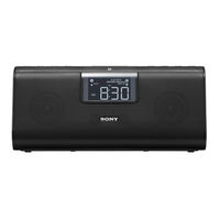 Sony XDR-DS21BT Bedienungsanleitung