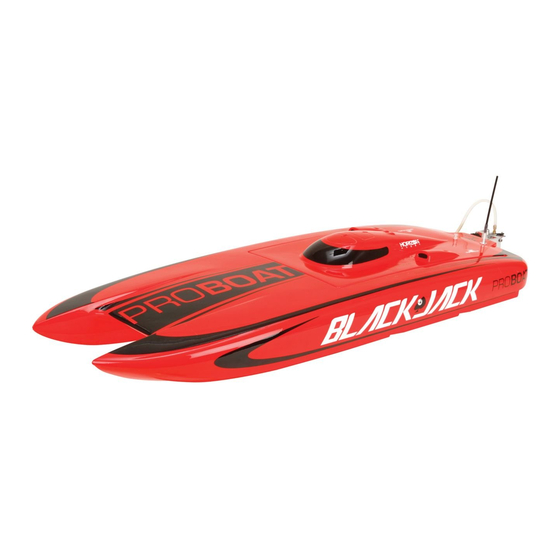ProBoat Blackjack 29 PRB08011 Handbücher