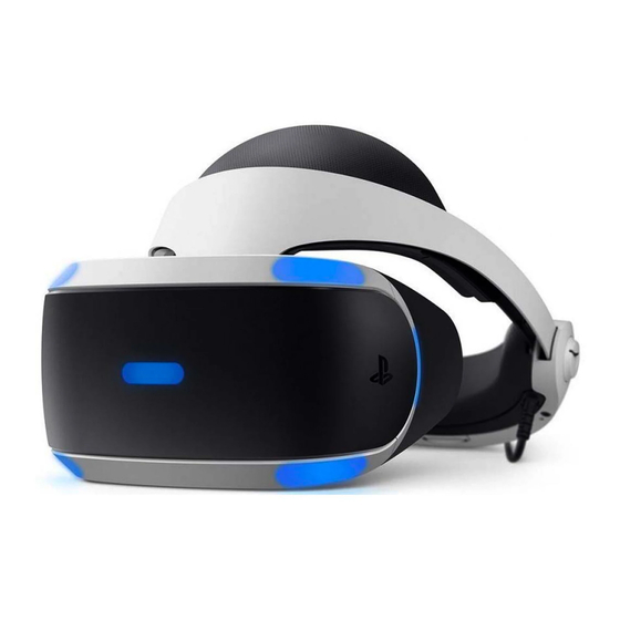 Sony PlayStation VR Handbücher