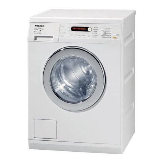 Miele W 5841WPS EcoComfort Handbücher