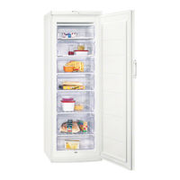 Zanussi ZFU428MW Benutzerinformation