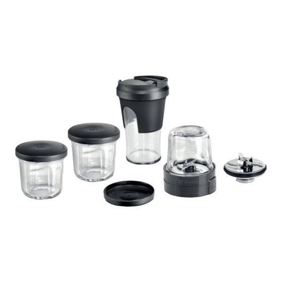 Bosch MUZ45X Serie Handbücher