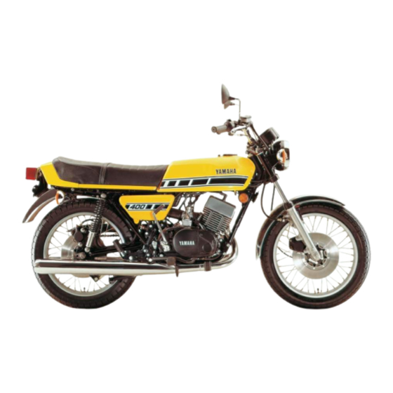 Yamaha RD 250 Handbücher