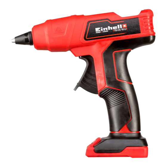 EINHELL TE-CG 18 Li Handbücher